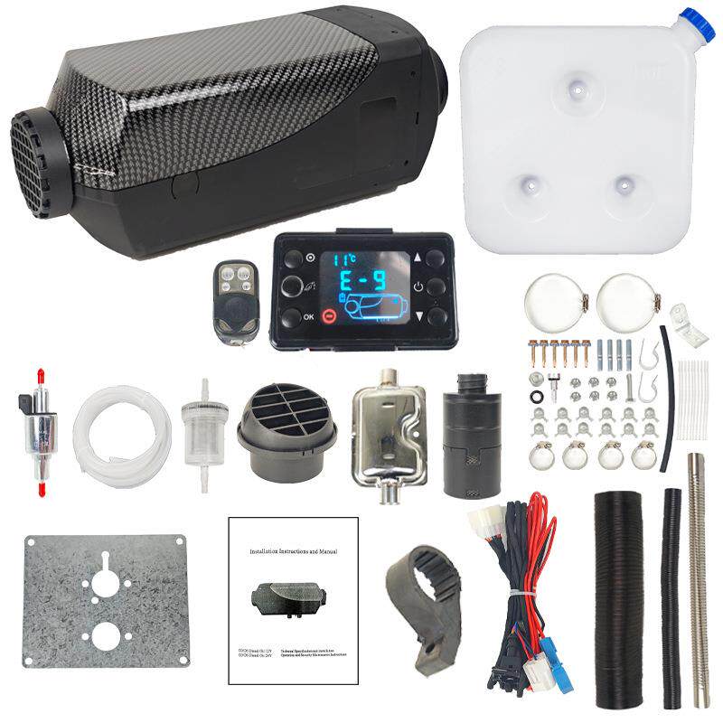 驻车加热器空气柴油加热器燃油取暖器12v24v分体式加热器便携式