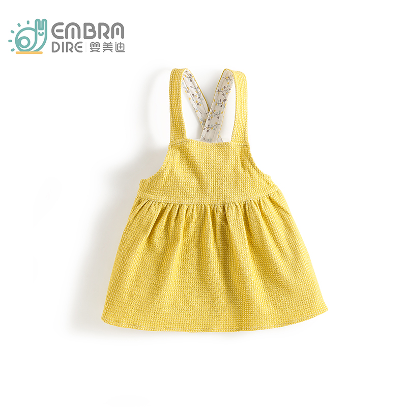 婴儿童春秋背带裙一岁女童宝宝吊带春夏季夏装背心裙2024春装新款