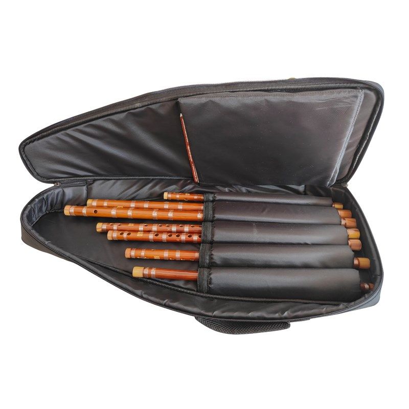 竹笛包笛子包5支装双肩加厚便携笛包笛箫包袋专用收纳包学生背包