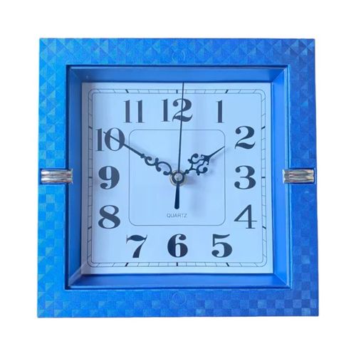 方形电子静音挂钟客厅卧室钟表时尚创意家用石英钟挂表墙上挂钟