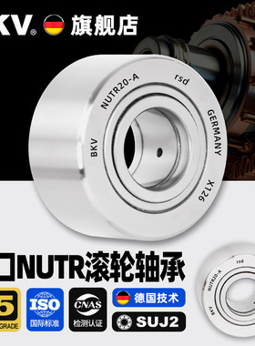 德国BKV进口滚轮滚针轴承NUTR10 12 15 17 20 25 30 35 40 45PP-A