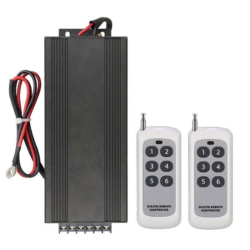 12V无线遥控开关直流六路越野车灯控制器LEDO多路车灯电源开关改