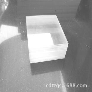 2mm厚透明亚克力有机玻璃水晶丝印抛光亮可塑料板平面打印