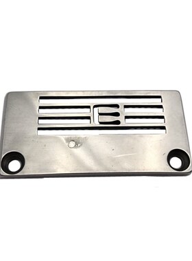 银箭C007小方头三针五线绷缝机冚车5.6针板 E3826-A薄料针板