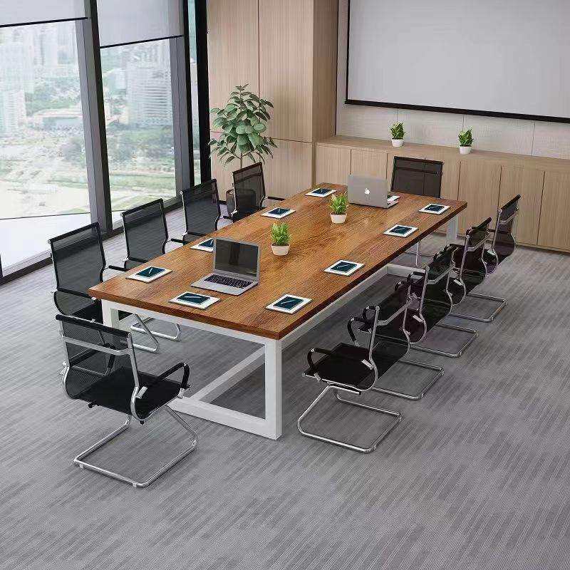 会议桌长桌简约现代长方形办公室大桌子洽谈桌长条桌工作台办公桌