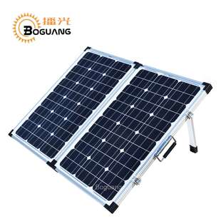 廠家直銷太陽能板折疊箱120W可折疊 60W 太陽能戶外充電板 2Pcs