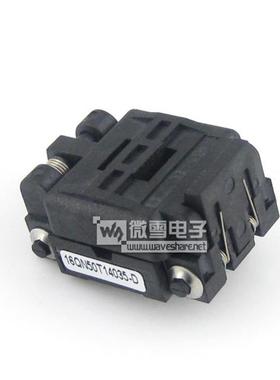 16QN50T14035测试座QFN16MLP16MLF16IC引脚间距0.5mm编程座