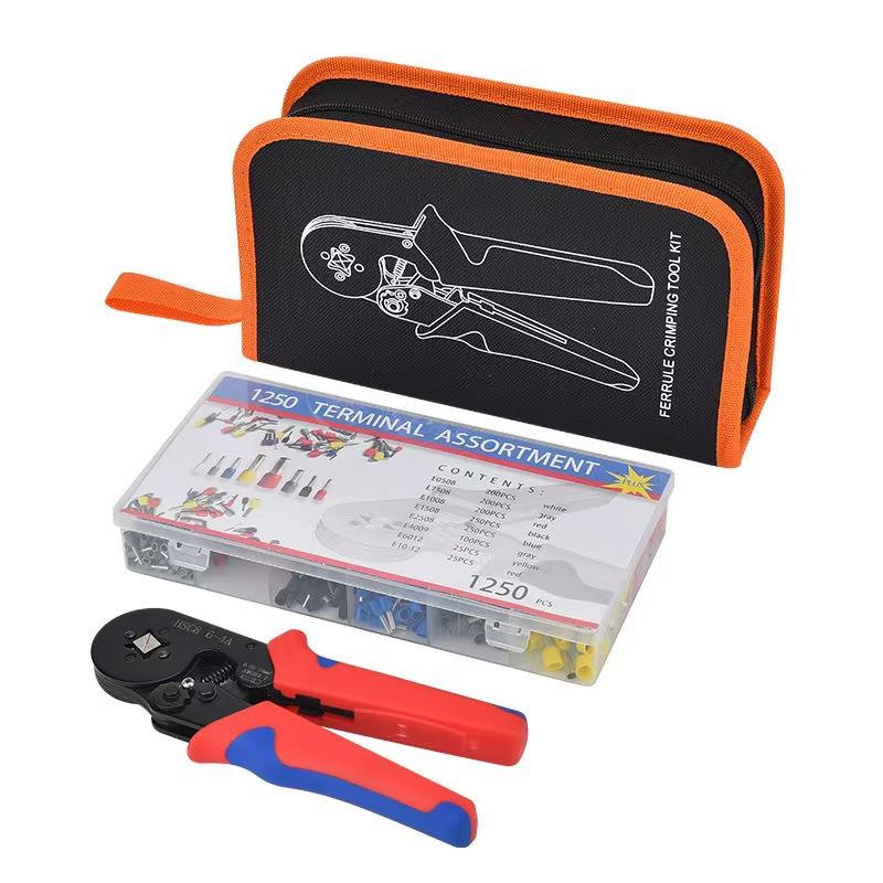 HSC86-4A管型端子压接钳冷压端子压线钳管型端子接线钳套装