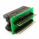 带板SOIC28 300mil 宽体SOP28烧录座翻盖 测试座检测座子1.27脚距