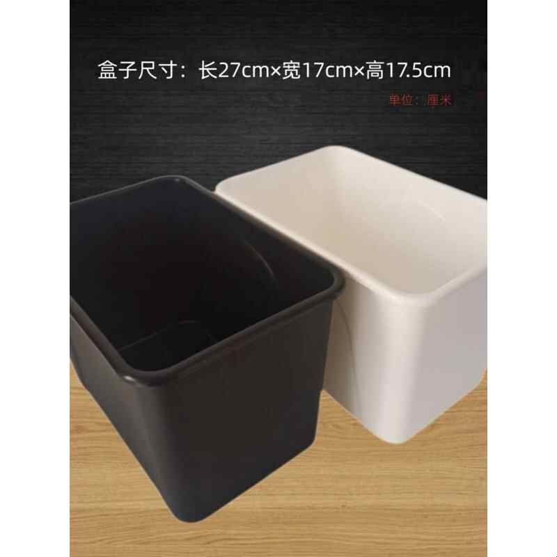 佛鳄龟发色盒子黑色盒子全黑全白爬宠饲养盒小型专用缸乌龟专用箱图片