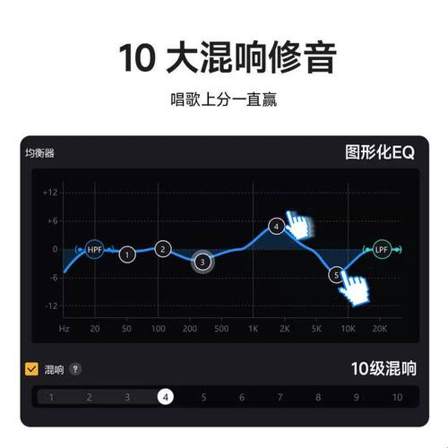 闪克DM40live无线麦克风直播唱歌专用主播降噪声卡手机电脑k歌麦