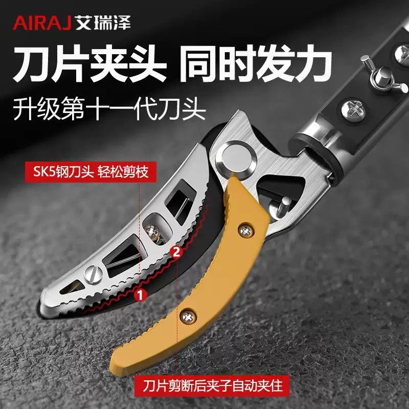 高枝剪摘水果伸缩杆采摘高空剪果树修剪树枝专用剪刀摘果修枝剪枝图片