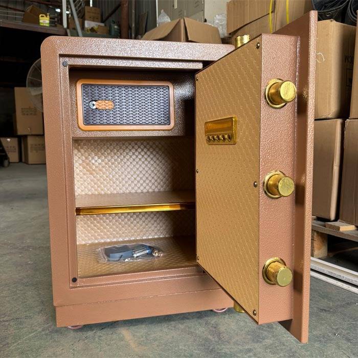 衣柜保险箱入墙小型家用防火电子密码保险柜Fireproof mini safe