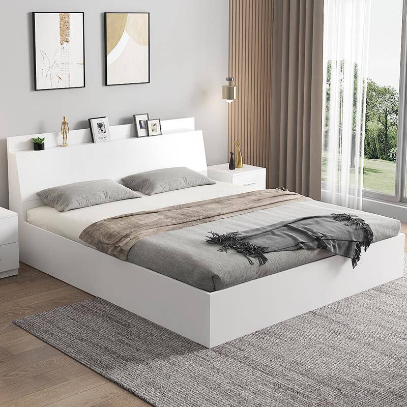 榻榻米板F9688H6J床1.8双人高式箱储物床米1.米5小户型出租房单人