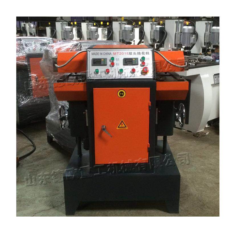 双头自花动数烙机门控板橱柜相框印花设备家KSW具厂木线条烫花机