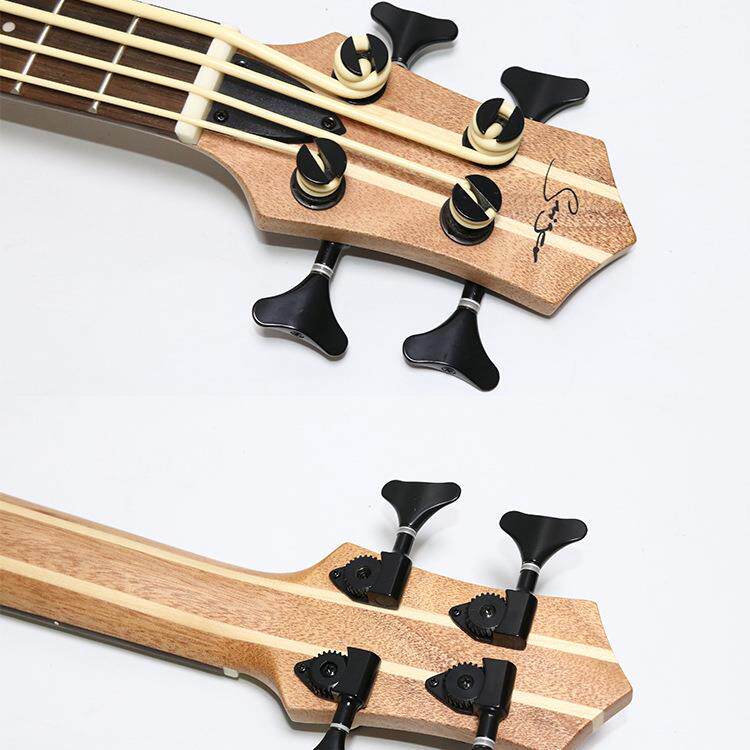 实木电尤贝斯连体电贝斯业电u弦司bassGEP电专贝厂家