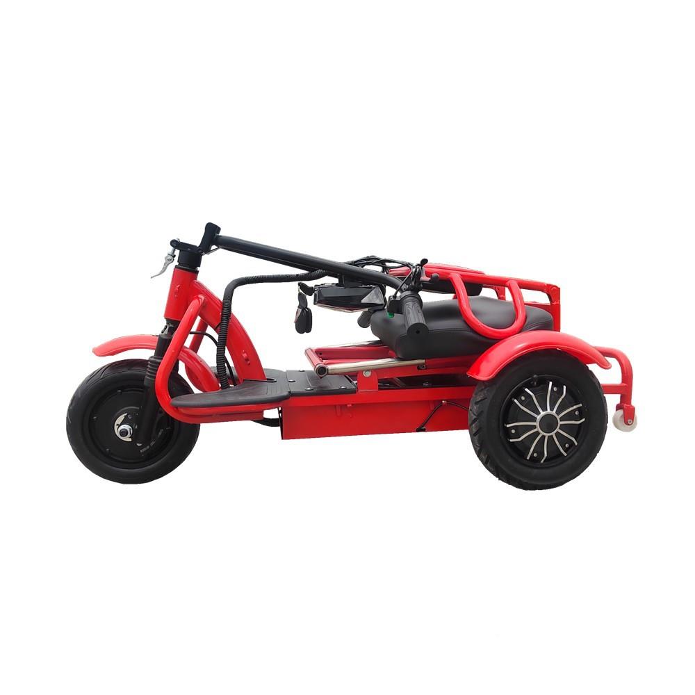 锂电动三车JRL老年代步车迷你可便折叠小轮型轻便三车轮轻三轮休