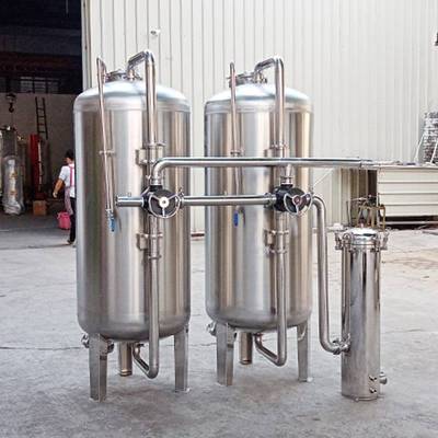 固液分离机械过滤器工业304水处理软化罐石英砂多介质预处理设备