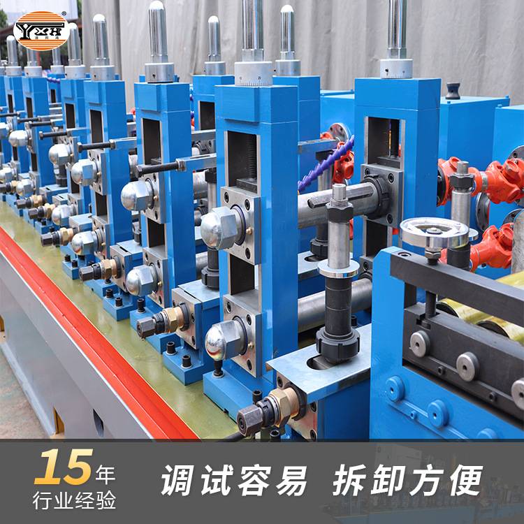 镀锌钢管生产线设备 2.0mm镀锌方管焊管机 制管机械设备