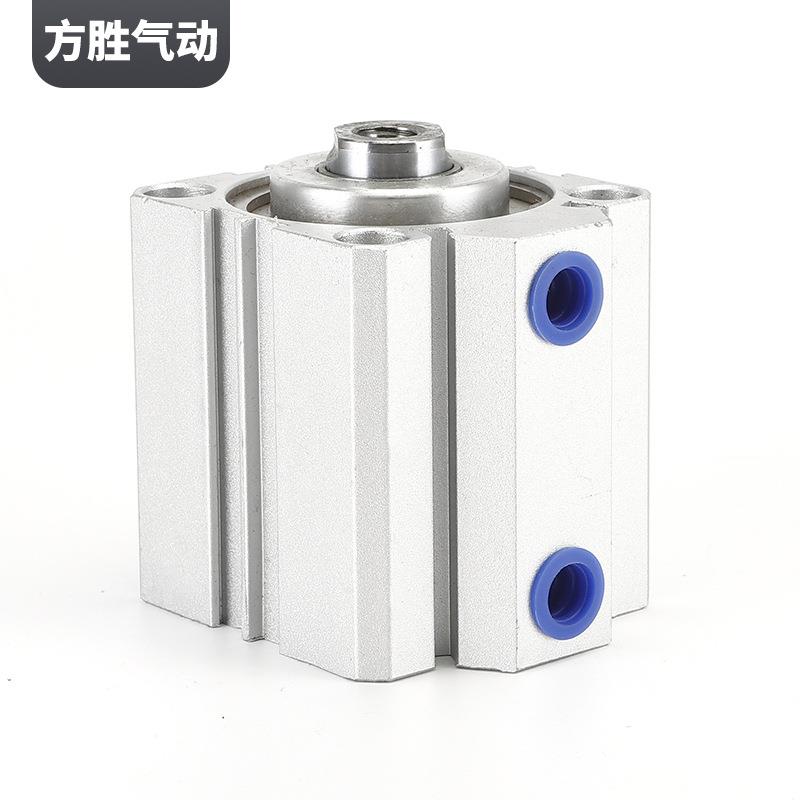 SDA2薄型气缸SDA12/6/0/25/321/420*5x10X15X0可调行程气KMF动元