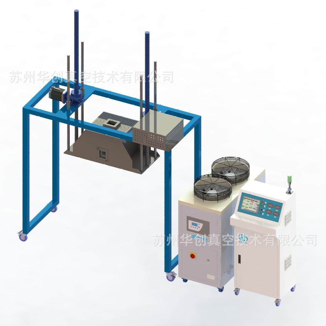 高温升降马弗真炉工业电炉空罩炉加热炉退火HVE烧钟结高真空马弗