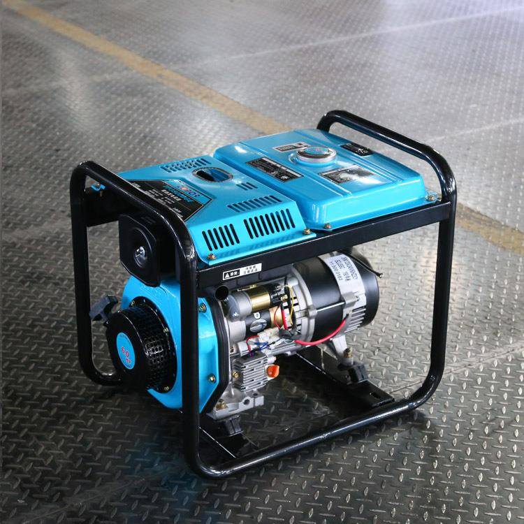 上海嘉测3K电2W柴油发电机2V单相电启动全铜机小型家用ZRJ0静音