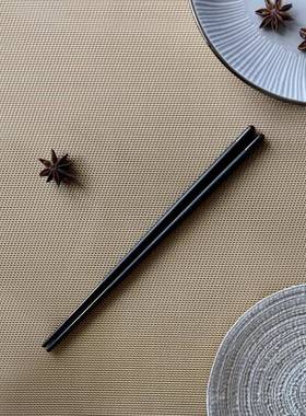 帝亚陶瓷筷成人黑色子家用筷子店筷子餐酒美厅公筷厂UDH家直供