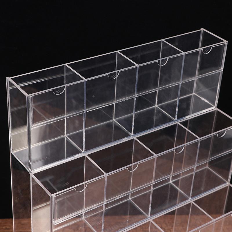 架厂家透明笔架亚XXD20220克力笔架中性笔铅陈列架功能收纳展示盒