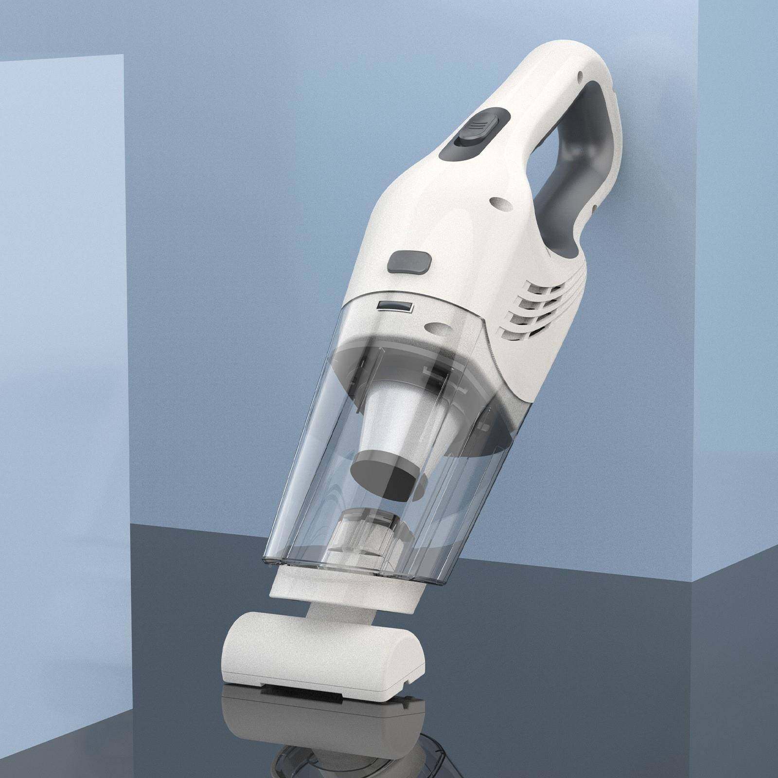 车载吸尘功器手持用无线充电车吸尘器JWW大汽车率家车两用款英文