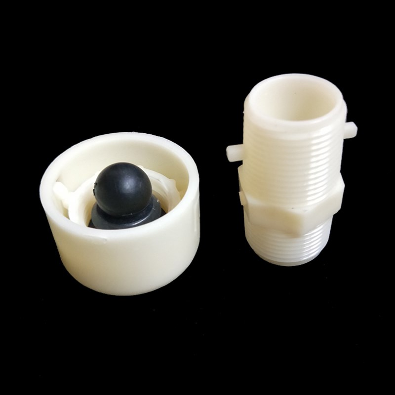 塑料全新ABS排气阀门园林灌溉管道快速进排F气阀20工程25 32 50 6