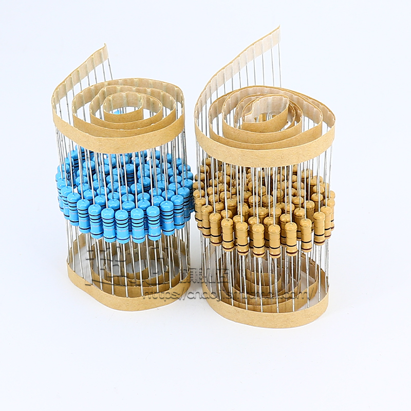 1/2W 1W 直插电阻  910R欧 1K 1.1K 1.2K 1.3K 1.5K 千欧 1% 5%