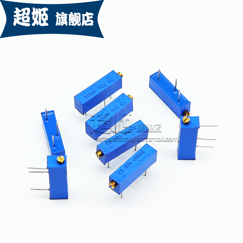 3006P多圈精密电位器可调电阻100R200R1K2K5K10K20K50K100K500K1M