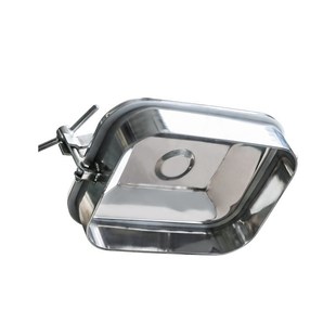 不锈钢方形手孔304卫生级人孔矩形人孔盖 316L快开人孔门150X250