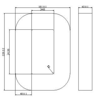 PG-226 铁基非晶电感器,变压器巨型,椭圆(CD型  U型)磁环铁芯