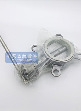 D71X-10/16P不锈钢全304 对夹式蝶阀法兰蝶阀软密封Q蝶阀DN506510