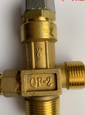 QF-2氧气阀门 4升40L氧气阀 氧气瓶阀门 优质钢瓶瓶头嘴子截止阀