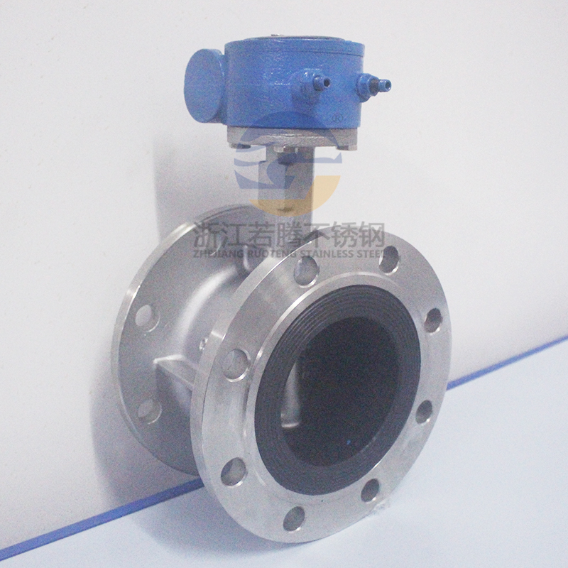 D341X-16P中线n软密封不锈钢法兰蝶阀涡轮双法兰式衬胶蝶阀DN5010