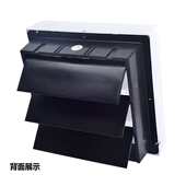 油烟排风扇家用换气扇 胜禾排气扇厨房强力玻璃墙窗式 12寸开孔