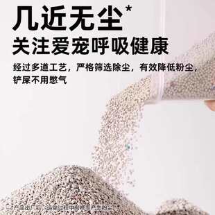 用品 包邮 膨润土矿砂猫沙几近无尘除臭混合猫砂豆腐砂满20斤装 21省