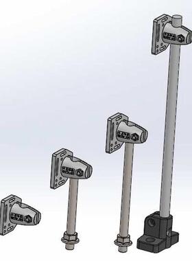 光电传感器支架基恩士OP-87404万能可调支架固定座万能光电支架