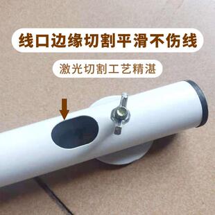 室外监控摄像机加长杆墙壁装 万向支架摄像头枪机一拖二加长1米2米