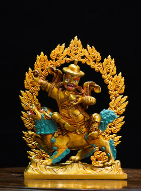 宁玛派三大护法佛像七寸单坚护法