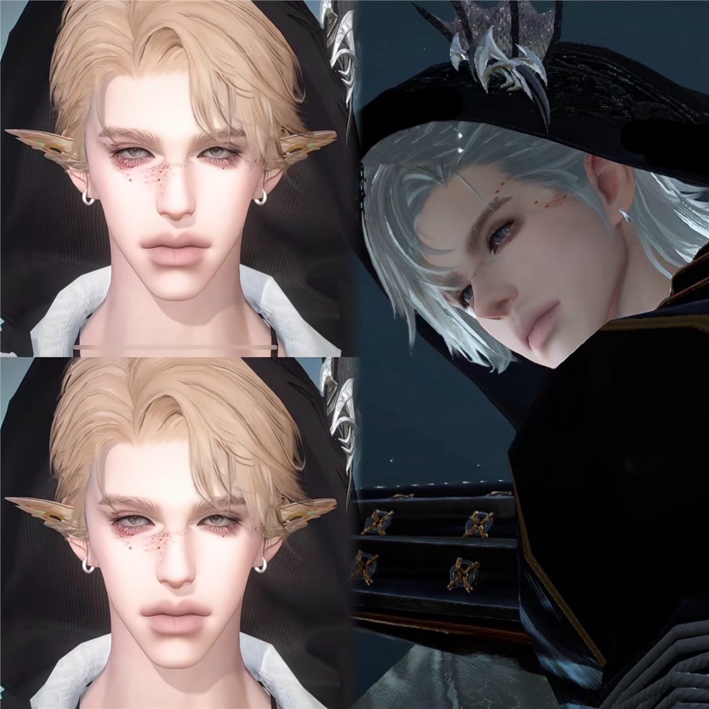 野猫 血宴 逆水寒手游捏脸男通用