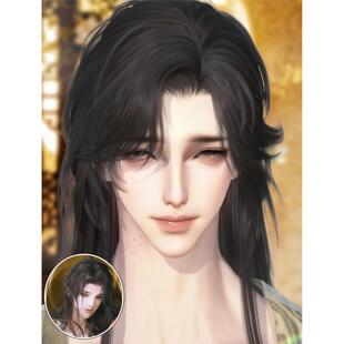 头像彷捏2 新头像彷捏来喽 小青柠耶 逆水寒手游捏脸男通用