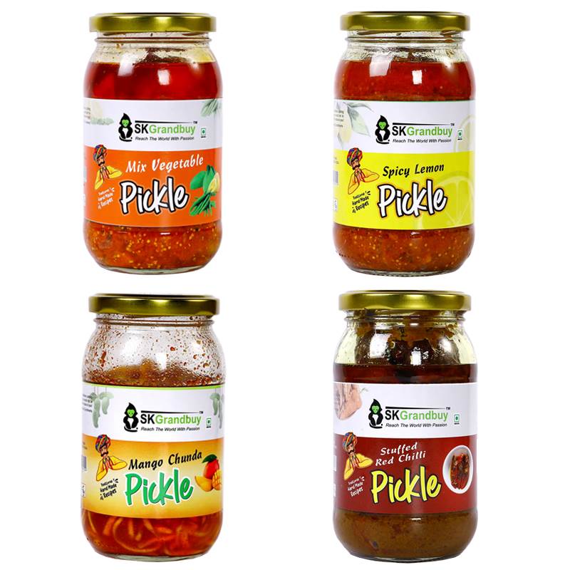 MIX Vegetable Mango PICKLE印度进口芒果柠檬果蔬泡菜酱腌菜罐头