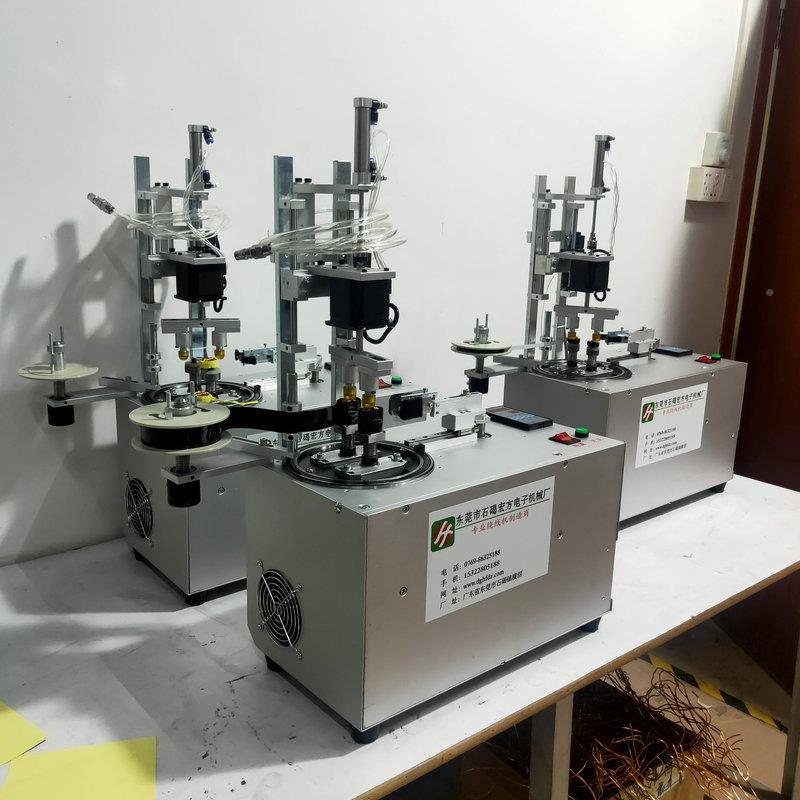 HF-3805动变压器自包胶机全自高速胶布缠绕机电感磁动芯动双压自