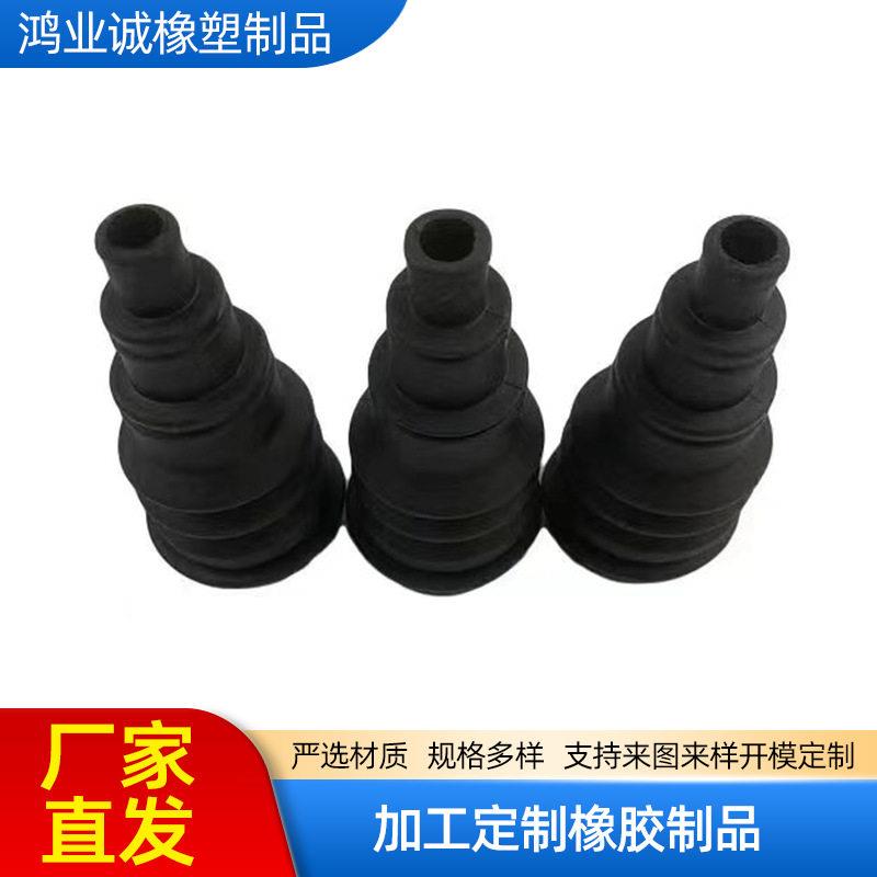 厂家生产橡胶制品橡胶防尘套TPE束线管橡胶过线套橡胶护线套