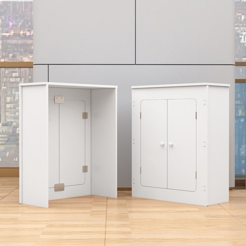 地暖分水器遮挡柜卫生间地热开关阀门柜子遮挡罩暖气片遮丑箱防水