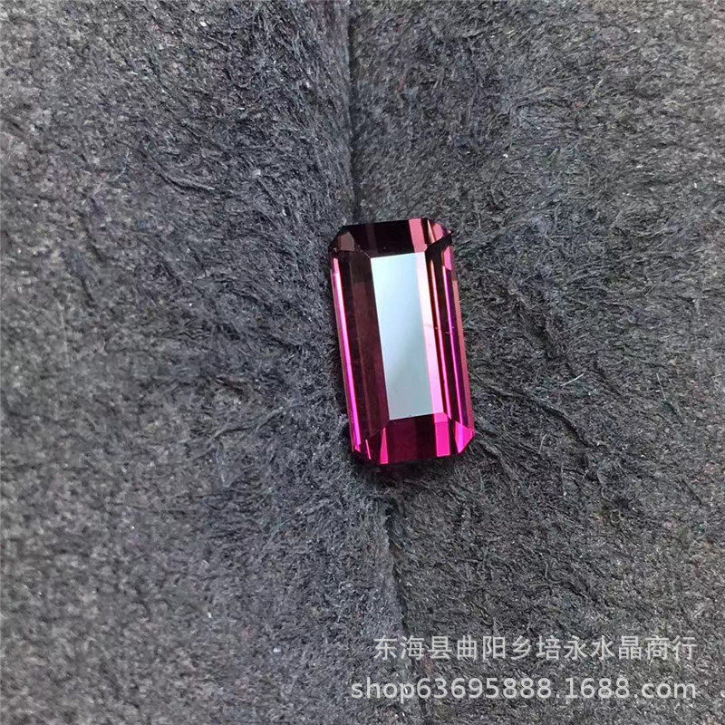 天然碧玺戒面碧玺裸石批发 泰国切工 天然红碧玺戒面裸石厂家直销