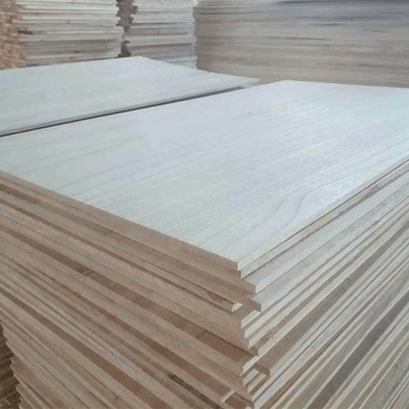产地供应桐木拼板木制桌面板实木条木质大板桐木拼板木板条